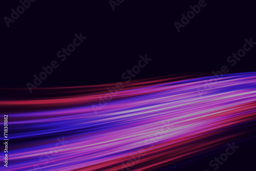 A beautiful flash of glow and spark. Speed ​​line special effect. The magic of moving fast laser beams of light.