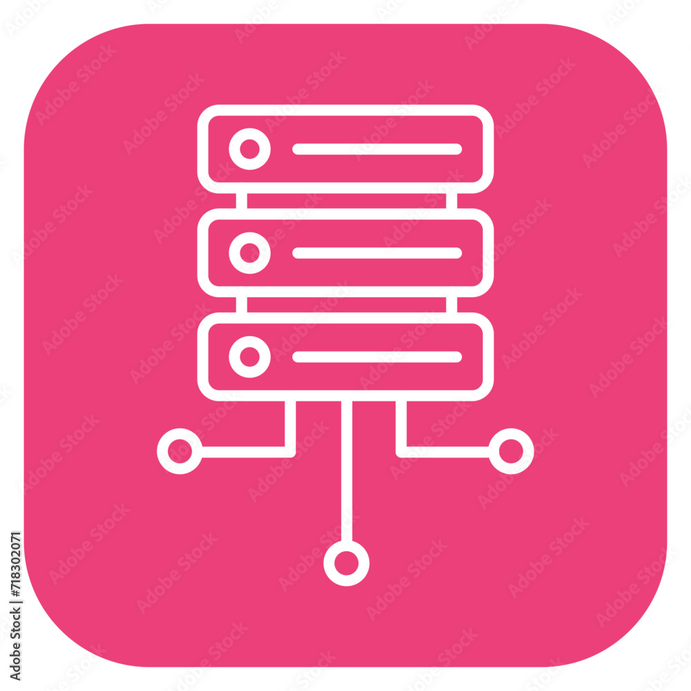 Database Network Icon of Web Hosting iconset. Database Network Icon of Web Hosting iconset.