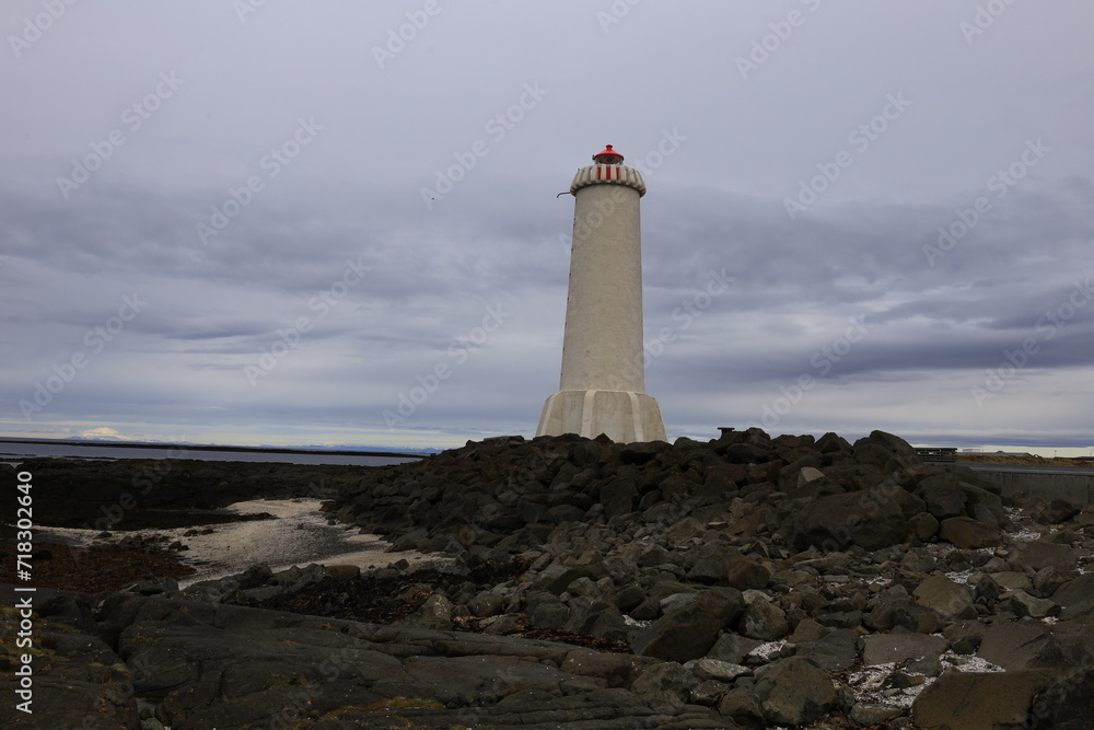 Akranes Lighthouse is a lighthouse in Akranes, Vesturland region, Iceland