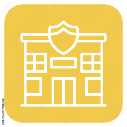 Police Station Icon of City Elements iconset.