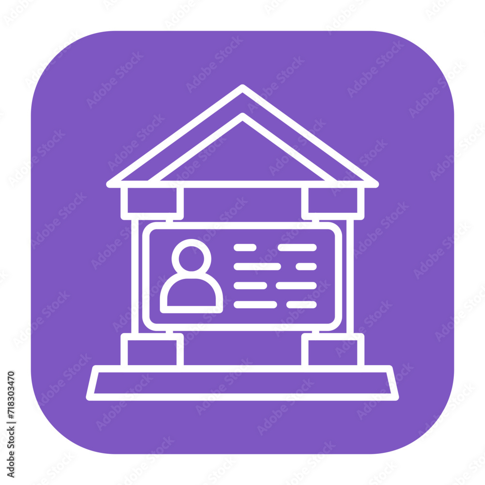 Bank Account Icon of Banking iconset. Bank Account Icon of Banking iconset.