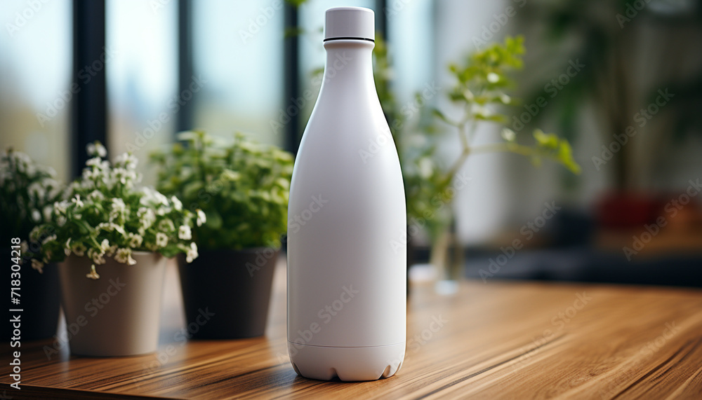 Freshness in a bottle drink nature healthy liquid refreshment generated by AI Freshness in a bottle drink nature healthy liquid refreshment generated by AI