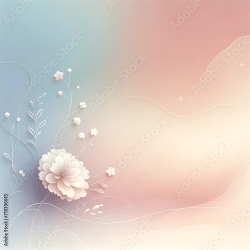 Soft, soothing gradients in pastel tones. Pastel graphics, photo wallpapers.