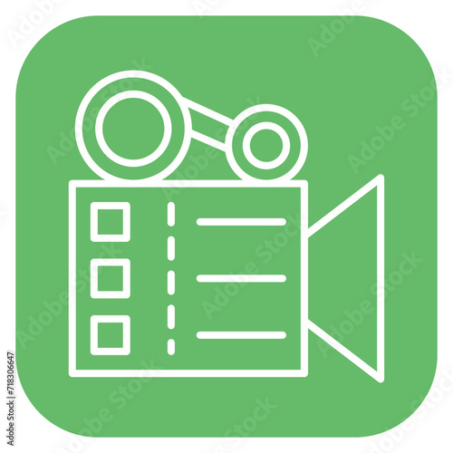 Video Camera Icon of Cinema iconset.