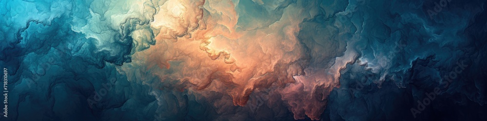 Expressive and ethereal digital canvas background