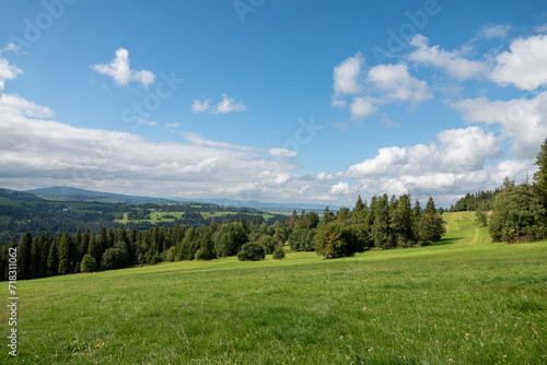 Fototapeta Naklejka Na Ścianę i Meble -  view of the Tatras and Beskids. Poland