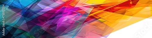 Geometric abstract background