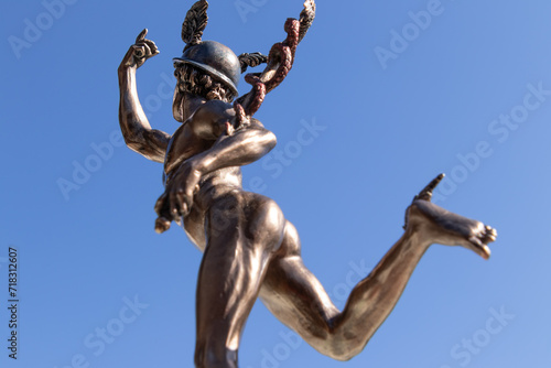 Hermes Merkur mit Äskulapstab © Fabian Ibelherr
