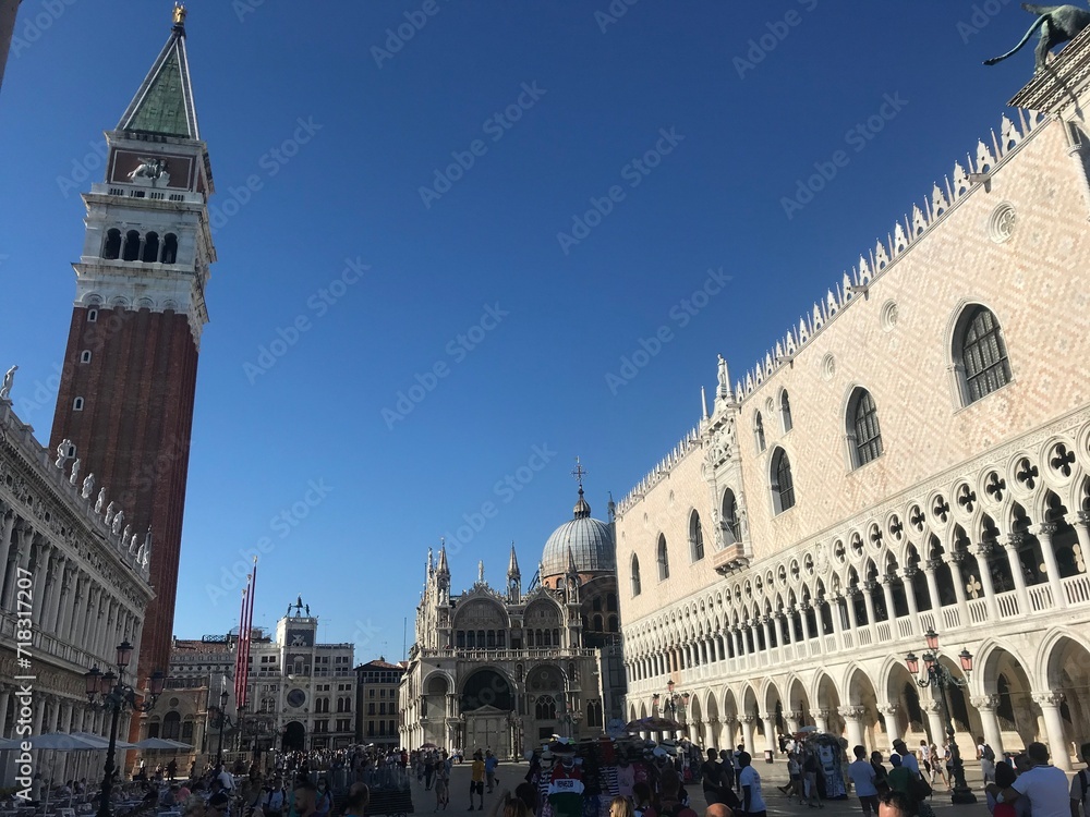 Venezia - Palazzo Ducale e campanile di San Marco