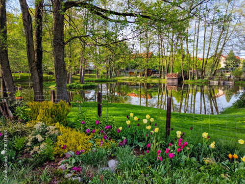 фотографія zoological garden located in the Constitution Park of May 3