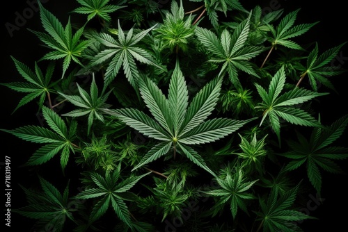 Photo of marijuana plants