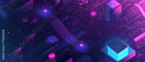 hero image for a website that combines the themes of Beyond AI Computing Network