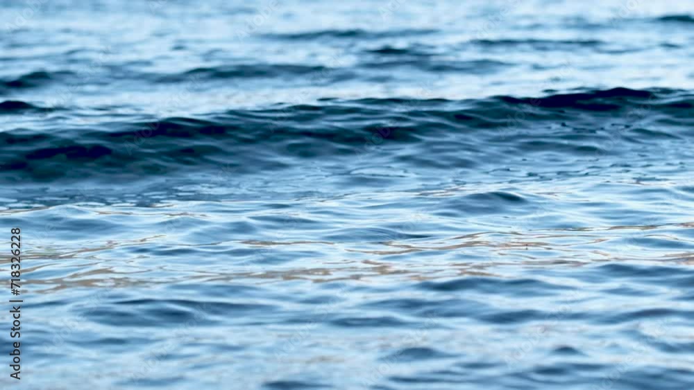 Slow Motion Waves in Deep Blue Waters - A Mesmerizing Journey into Oceanic Calmness Slow Motion Waves in Deep Blue Waters - A Mesmerizing Journey into Oceanic Calmness