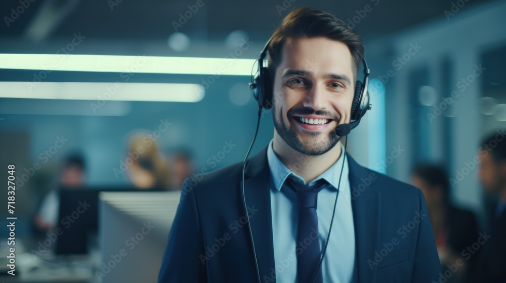 Confident Professional Woman in Office Generative AI Confident Professional Woman in Office Generative AI