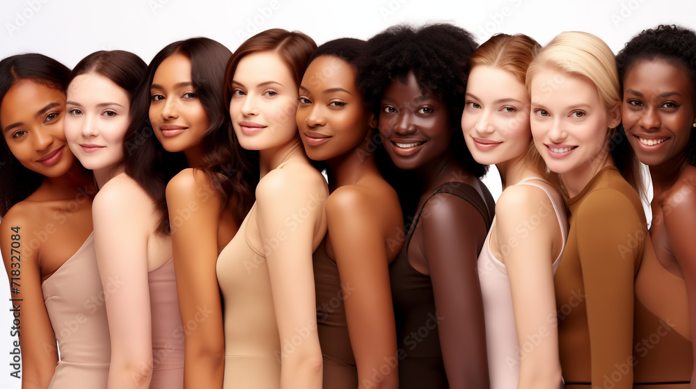 Diverse Group of Women of All Colors Diverse Group of Women of All Colors
