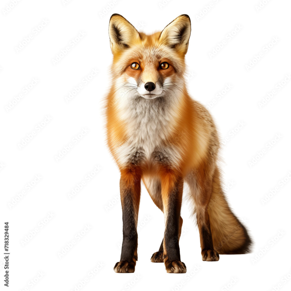 Obraz premium red fox vulpes 4 years old
