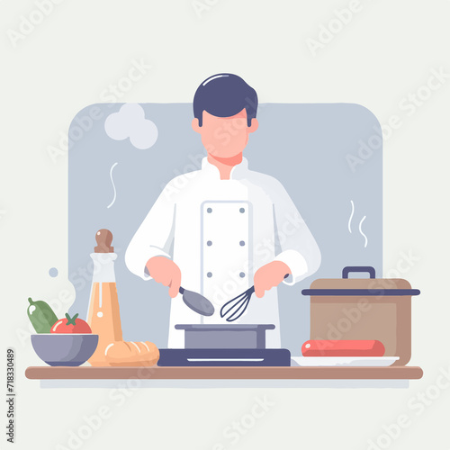 chef cooking