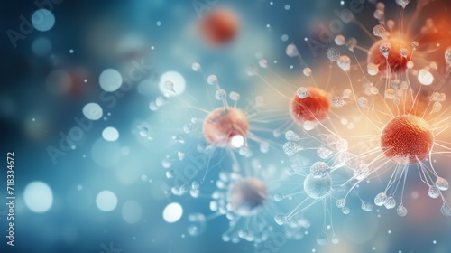  a close up of a dandelion with drops of water on the dandelion and blurry background.