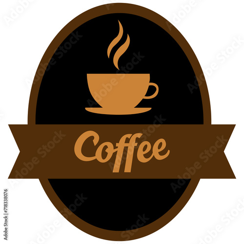 Coffee logo without background