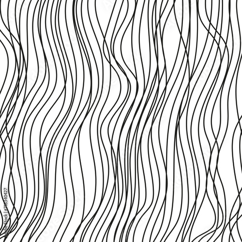 Hand drawn line textures. Includes vector scribbles grid with irregular  horizontal and wavy strokes doodle patterns. 