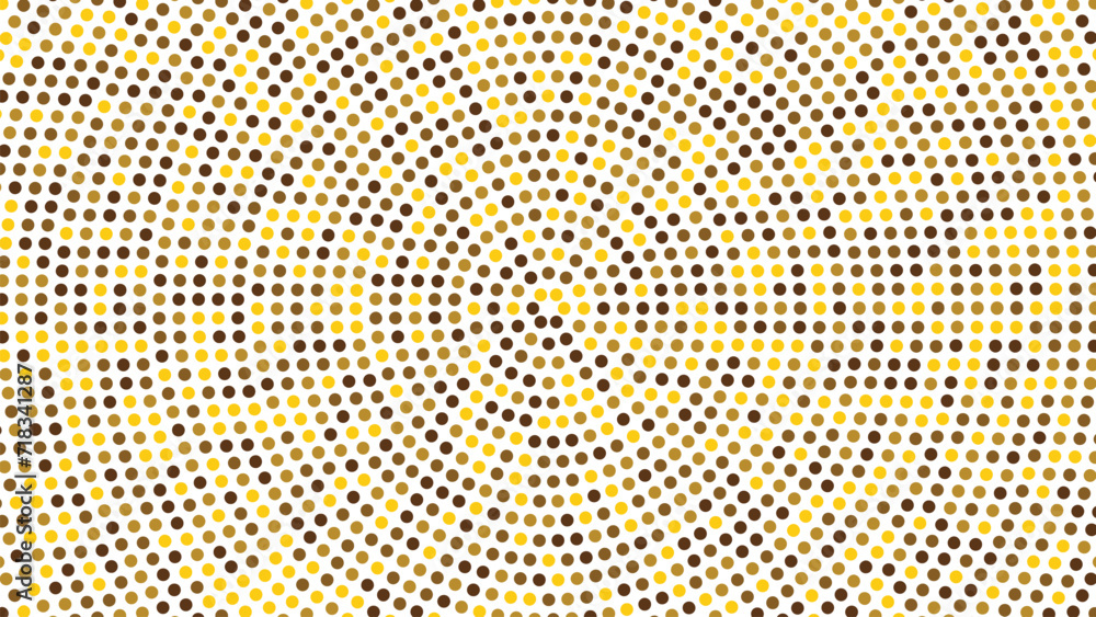 Gold dotted circle halftone pattern, isolated on transparent background. Gold dotted circle halftone pattern, isolated on transparent background.