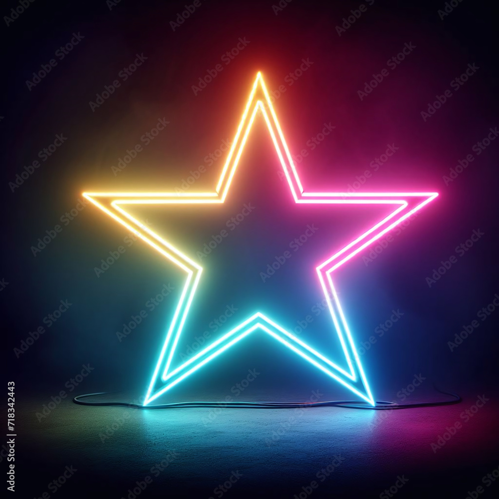 glow rainbow star glow rainbow star