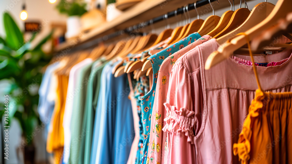 Fashionable Cloth Store and Retail Rack, Shopping and Wardrobe, Boutique and Garment Sale, Style and Textile Collection, Business and Casual Wear Fashionable Cloth Store and Retail Rack, Shopping and Wardrobe, Boutique and Garment Sale, Style and Textile Collection, Business and Casual Wear