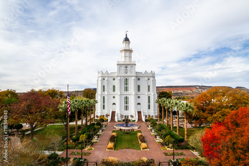 the temple in St. George Utah