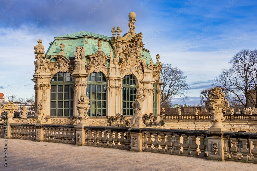 historical palace complex in Dresden