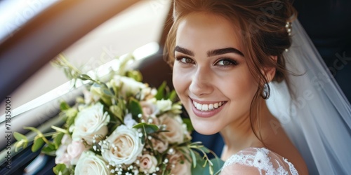 A young gorgeous smiling ne...