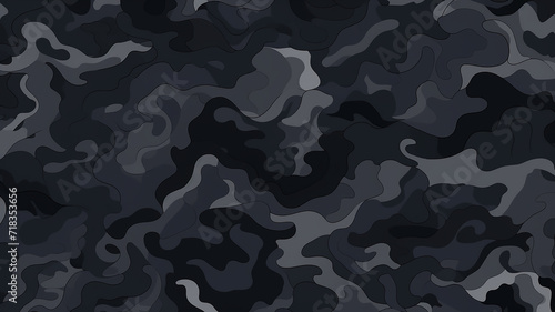 Military camouflage pattern fabric. Background illustration