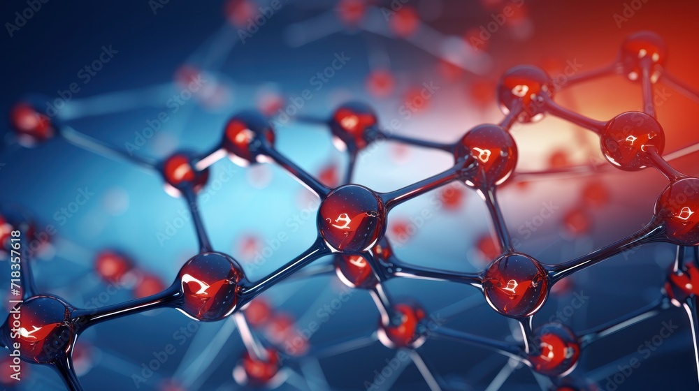 a close up of a bunch of red balls on a blue and black background with a red light in the background. a close up of a bunch of red balls on a blue and black background with a red light in the background.