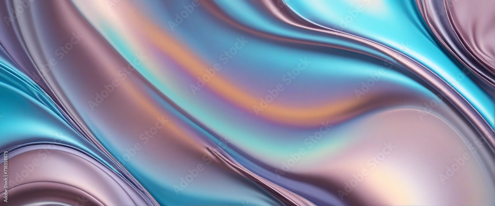 Shimmering holographic design, digital artwork Shimmering holographic design, digital artwork