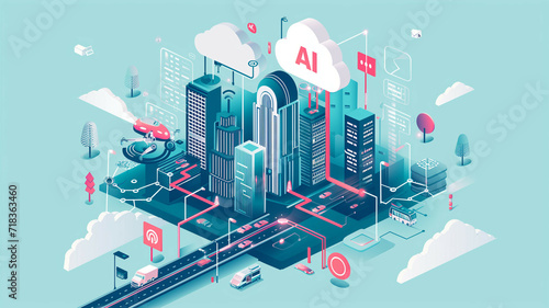 AI Technology with Urban Digital Landscape
