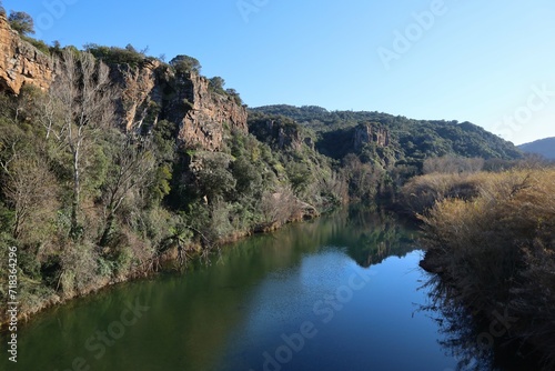 french landscape, Reserve naturelle de San Luen, Var district, Provence, France