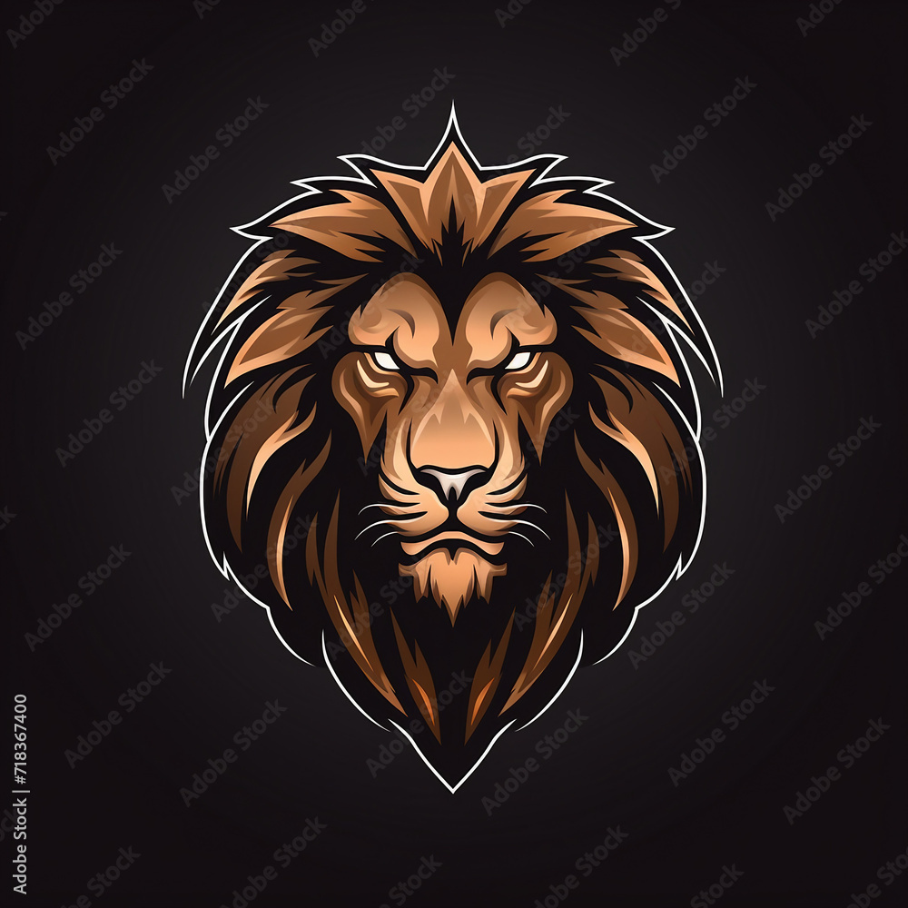 Fototapeta premium Lion Logo Design