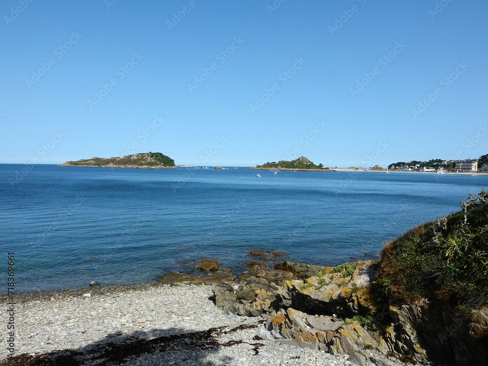 Fototapeta premium île et presqu'île de Trébeurden