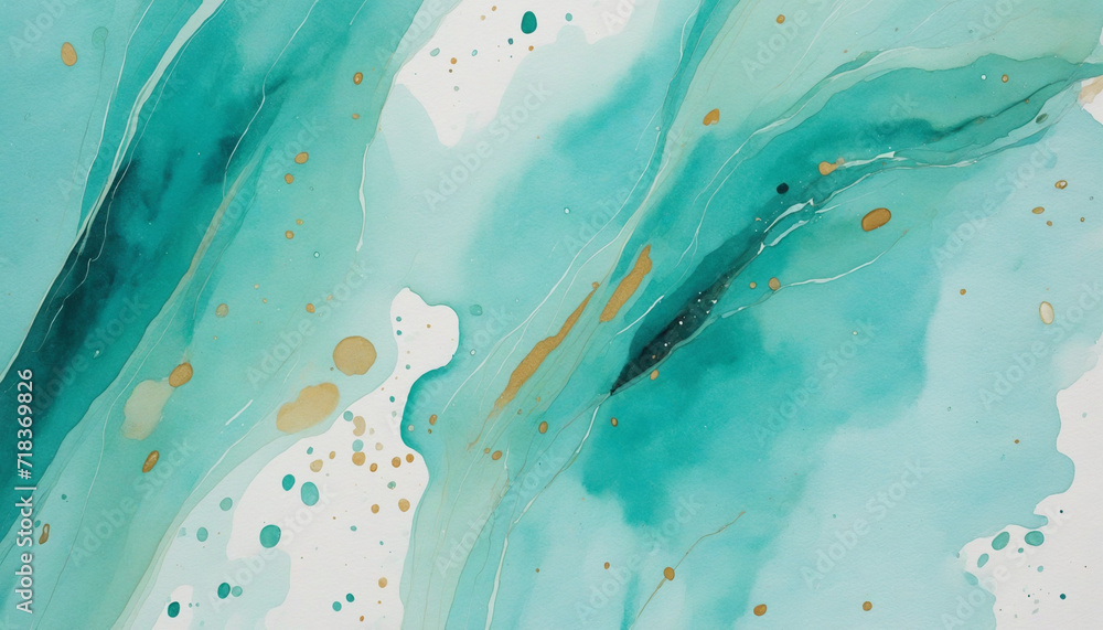 Blue watercolor backdrop