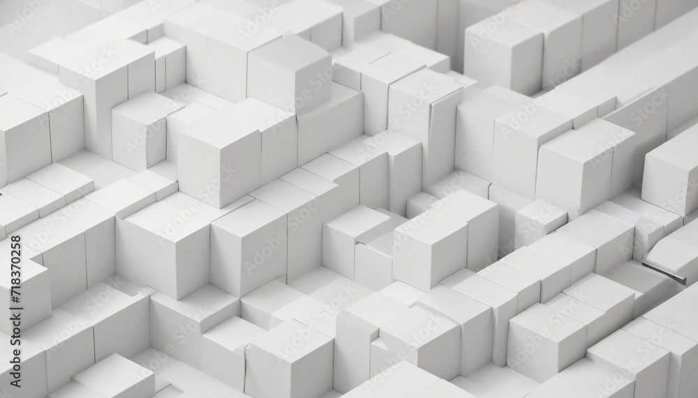 Abstract White Square Design Abstract White Square Design