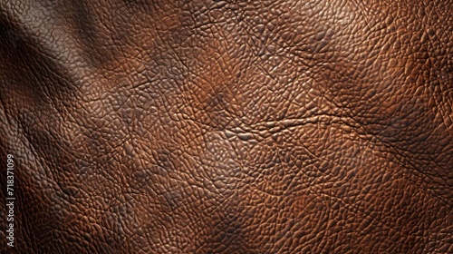 Vintage brown leather texture background for print, fashion, banner, footwear, furniture, accessories