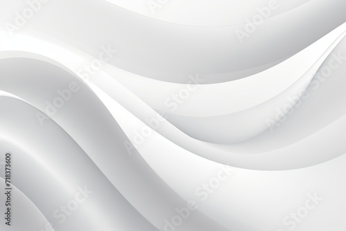 Minimalist Backdrop, Gray, White Waves Contemporary Abstract for Versatile Design, Clean, Sleek, Neutral Aesthetics