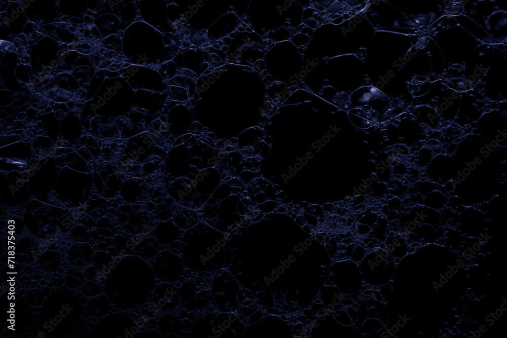 foam bubbles, abstract image for background or texture