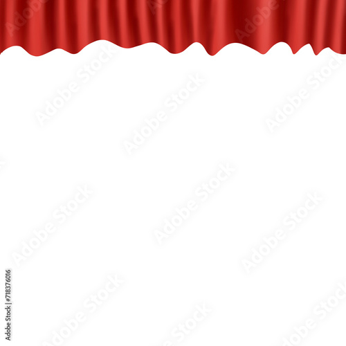 Red Curtain Theater Decoration © Elsa