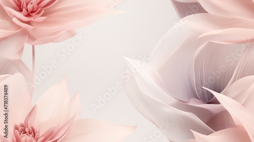  a close up of a pink flower on a white background with a pink flower in the middle of the picture.