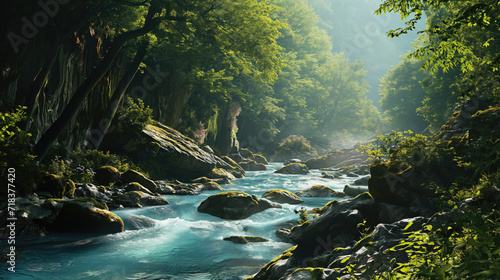 Nature river  water  landscape