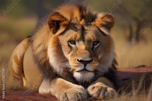 male lion