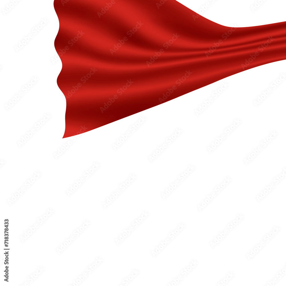 Obraz premium Red Curtain Decoration