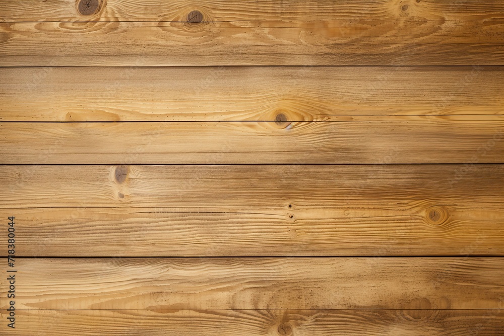Fototapeta premium Sun-Bleached Wood Texture Background with Warm Golden Hues for Radiant Vibes