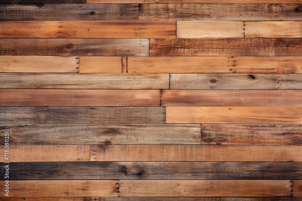 Naklejka premium Reclaimed Pallet Wood Texture with Rustic Charm and Rough, Uneven Planks