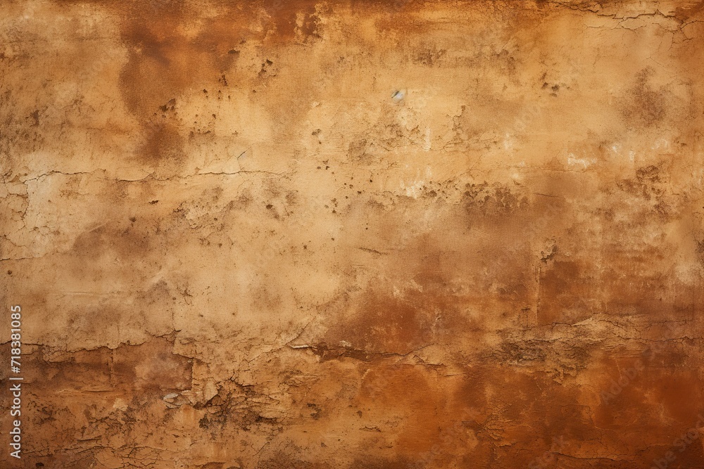 Warm and Earthy Brown Texture Wall Background with Organic Textures and Rough Surfaces